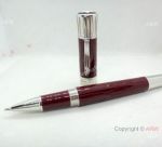 Mont Blanc Mark Twain Red Barrel Red Cap Rollerball Pen - AAA Quality Fake Pens